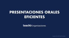 Presentaciones Orales Eficientes