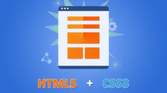 Basic HTML5 & CSS3 for beginners (Build One Project)