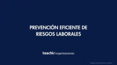Prevención Eficiente de Riesgos Laborales